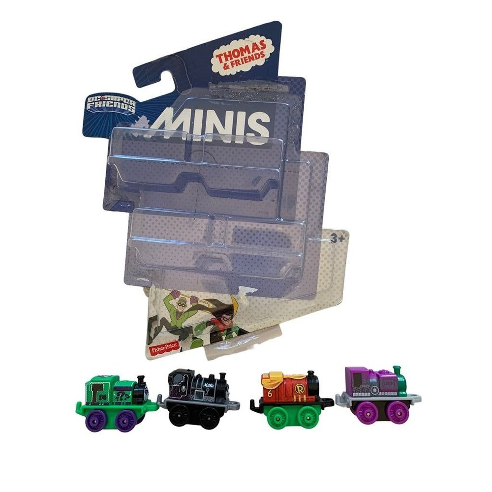 Thomas and Friends Minis DC Super Friends Trains DMM96 Robin Catwoman The Riddle